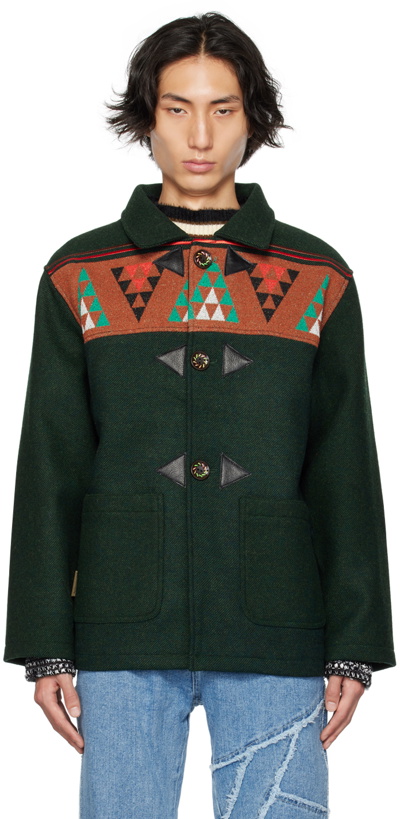 Photo: Andersson Bell Green Paneled Jacket