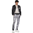 Dolce and Gabbana Black and White Love Tradition Lounge Pants