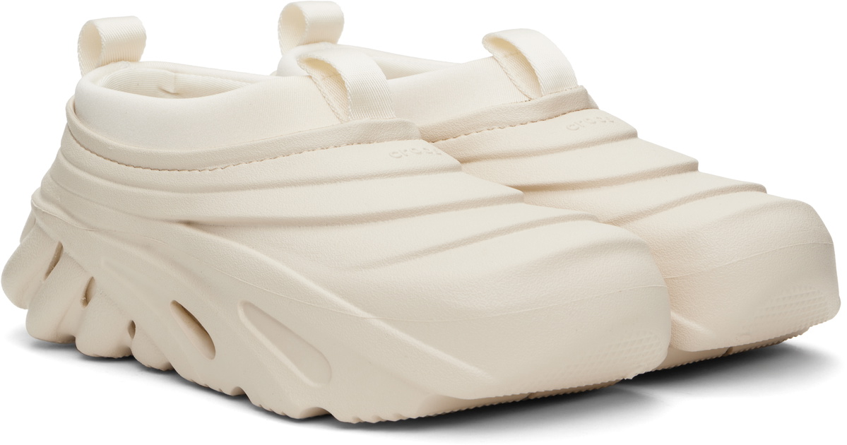 Crocs Off-White Echo Storm Loafers