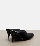 Balenciaga Duchesse suede mules