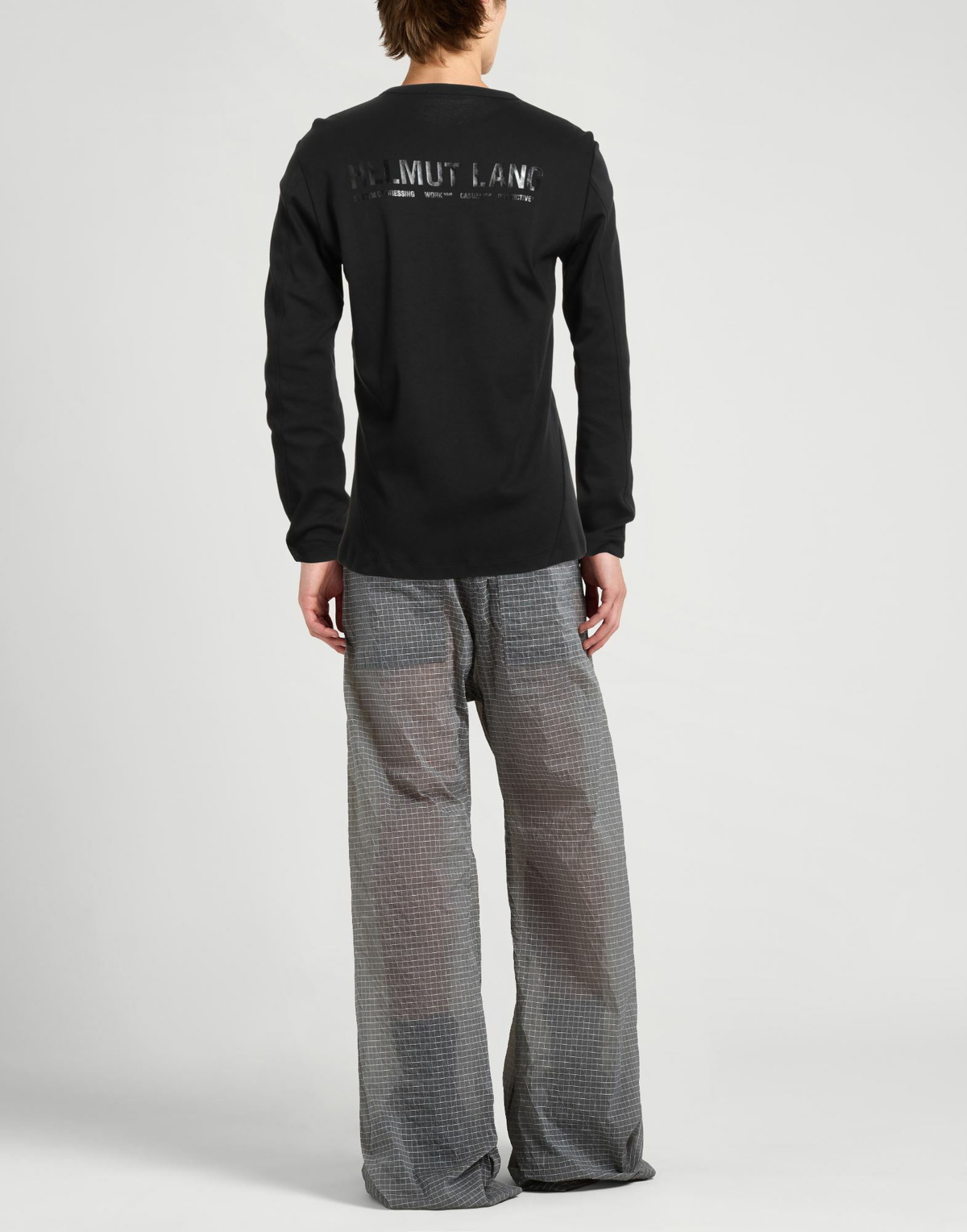 Helmut Lang Mens T-shirt in Black