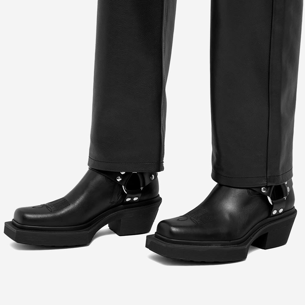 VTMNTS Black Neo Western Tall Boots