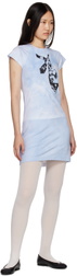 Rose Murdoch Blue Edith Minidress