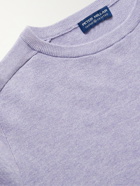 PETER MILLAR - Crown Slim-Fit Pima Cotton-Blend Sweater - Purple