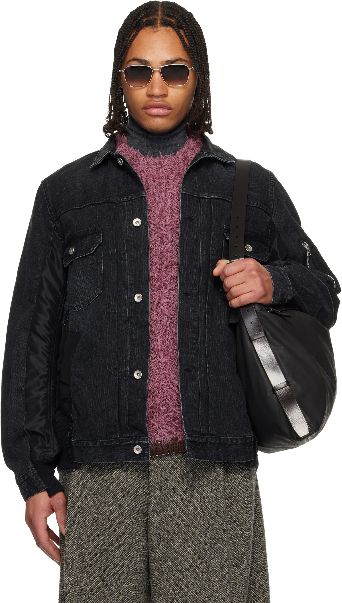 Levis Made and Crafted Navy Poggy Sack Coat Levis Made and Crafted