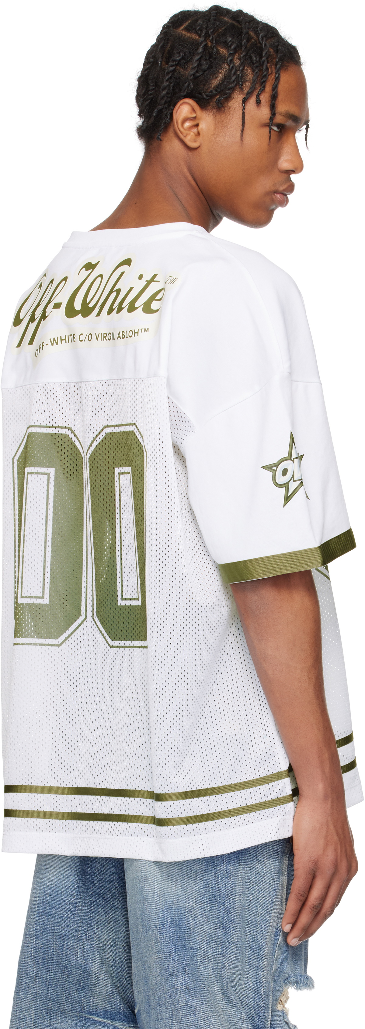 Off-White Rayon Matte Jersey main image 1