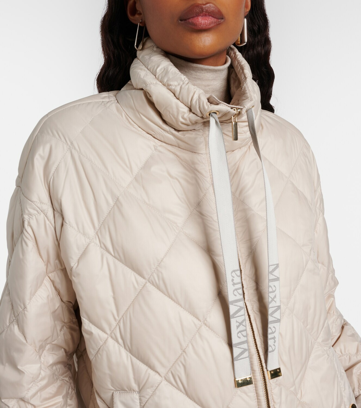 Max Mara The Cube Pisoft quilted down jacket