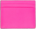 Valentino Garavani Pink VLogo Card Holder