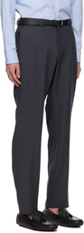 BOSS Navy Houndstooth Dressletic Trousers