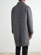 Hartford - Graig Wool-Blend Checked Coat - Gray