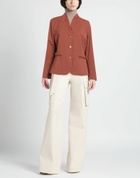 Alessia Santi Womens Blazer in Brown