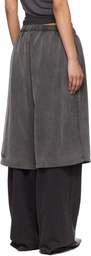 Acne Studios Gray Layered Lounge Pants
