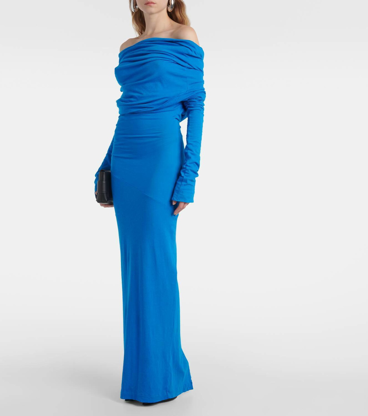 Entire Studios Bound knitted cotton-blend midi dress