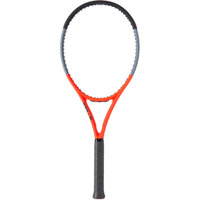 Photo: Wilson Racquet Red and Grey Clash 100 Tennis Racket