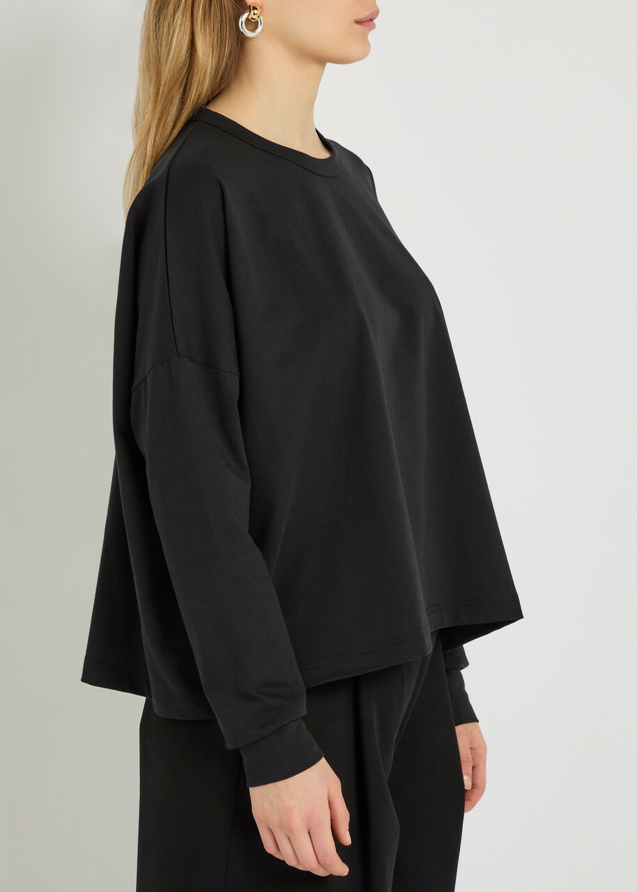 Studio Nicholson Continuity Cotton T-shirt Black