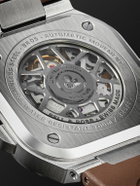Bell & Ross - BR 05 Skeleton Gold Automatic Stainless Steel Watch, Ref. BR05A-CH-SKST/SRB