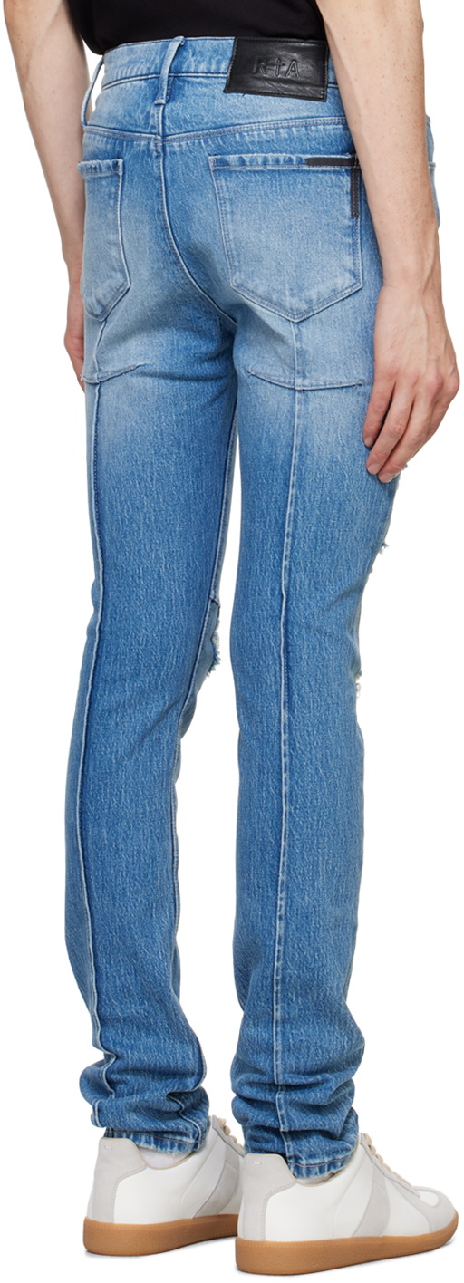 RTA Blue Clayton Skinny Jeans