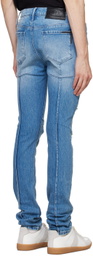 RTA Blue Clayton Skinny Jeans