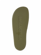 BALENCIAGA - Pool Logo Rubber Slide Sandals