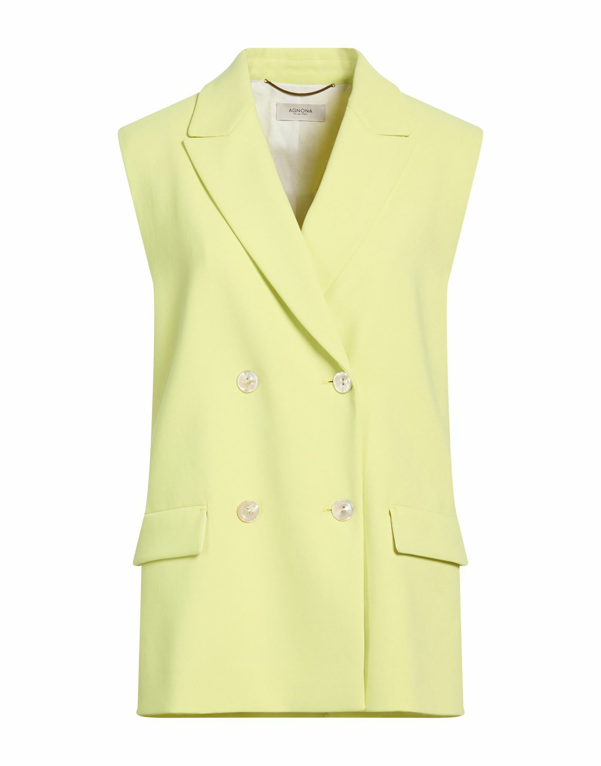 Agnona Womens Blazer Lime in Green