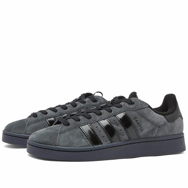 Photo: Adidas Men's Campus 00S Sneakers in Carbon/Core Black