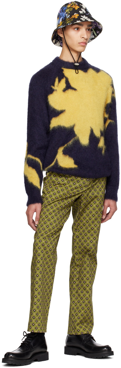 Erdem Green Benedict Trousers