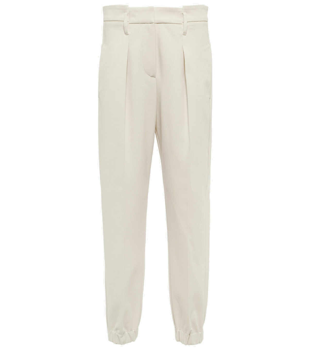 Brunello Cucinelli Bicolor Cotton Pants main image 0
