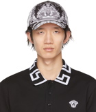 Versace Black & White Baroque Cap