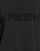Represent Womens T-shirt in Black