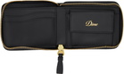Dime Black Cursive Zip Wallet