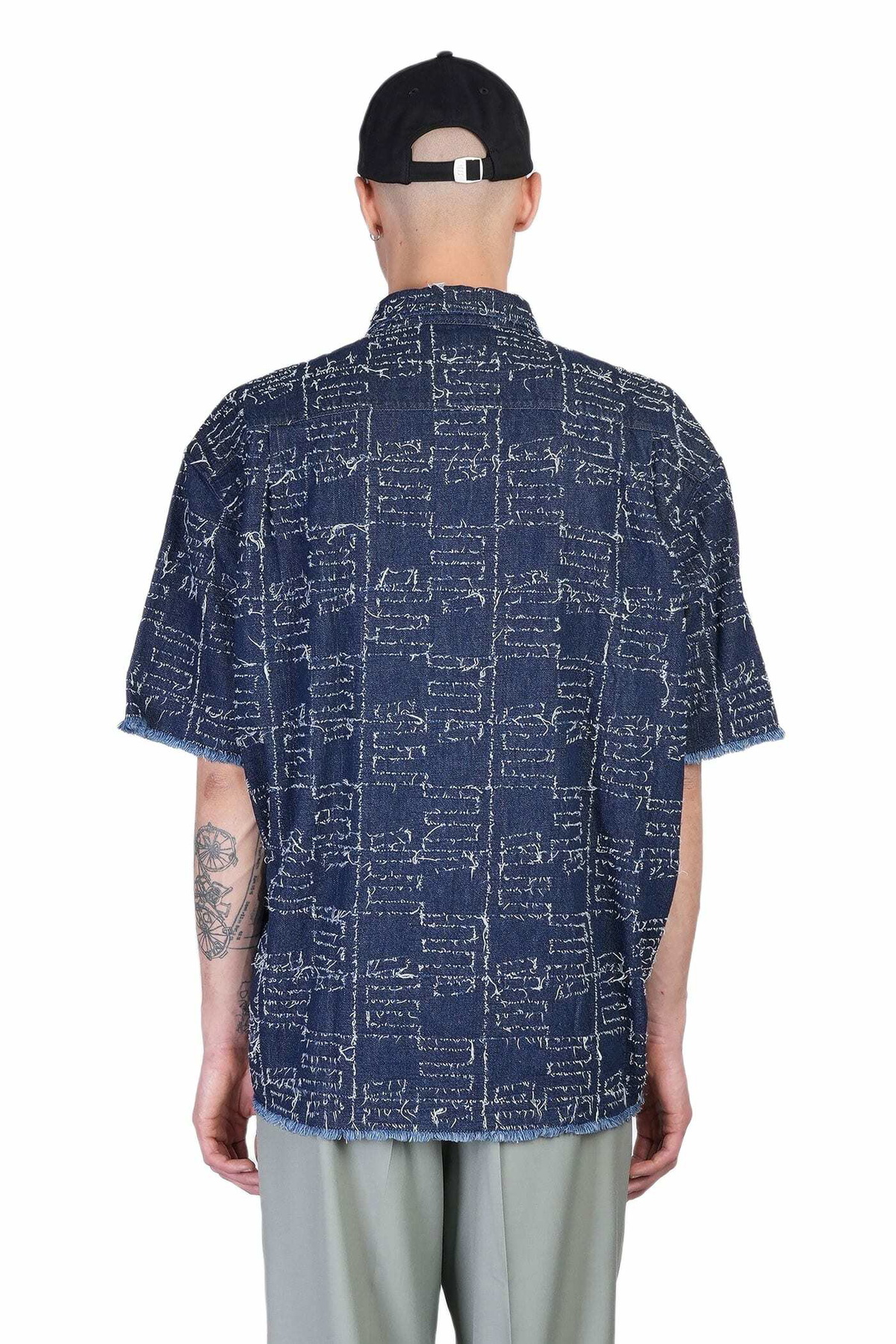 Études Shirt In Blue Cotton