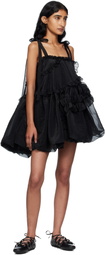 Cecilie Bahnsen Black Cristina Minidress