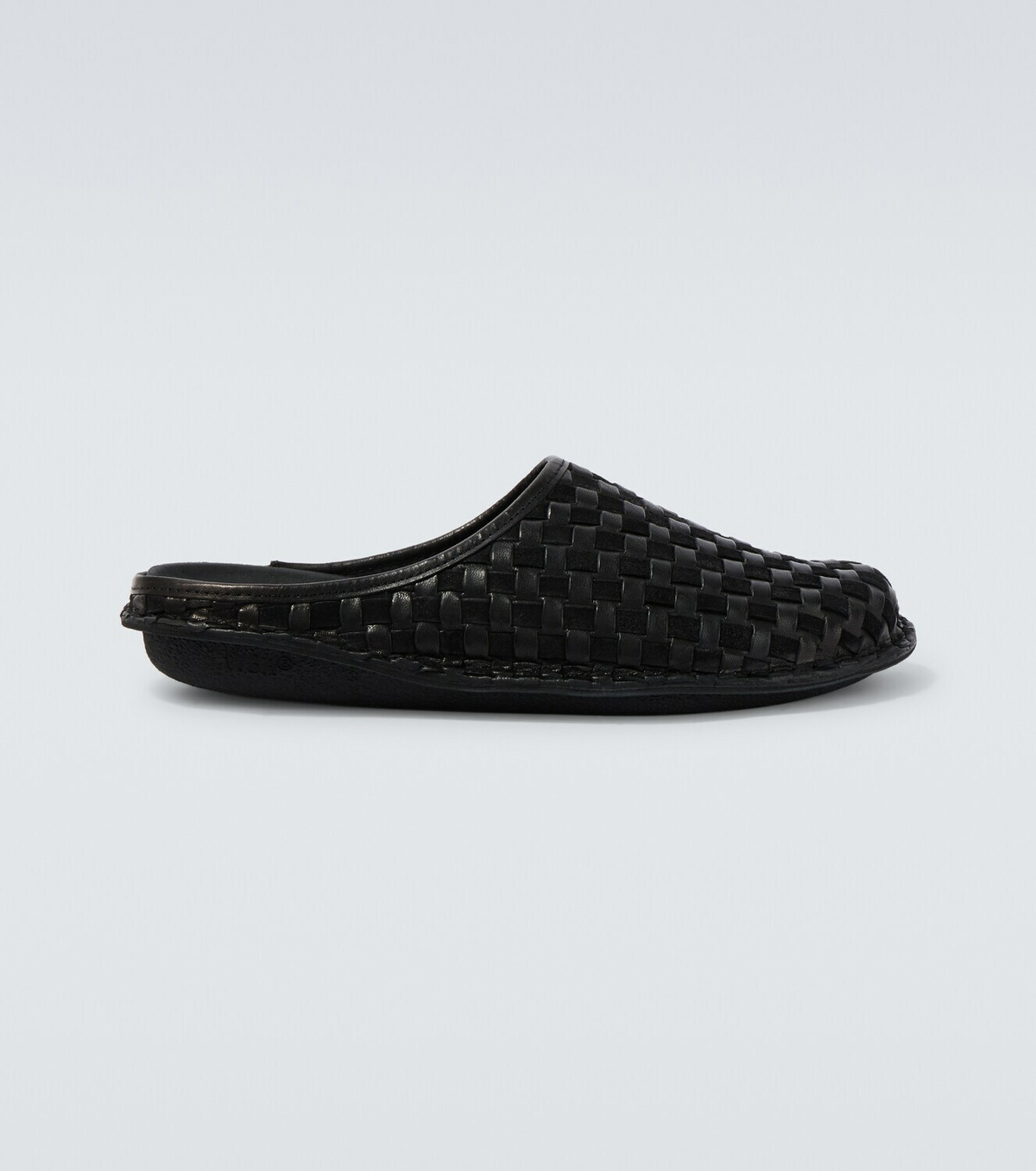 Comme des Garçons Homme x VIBAe leather and suede mules