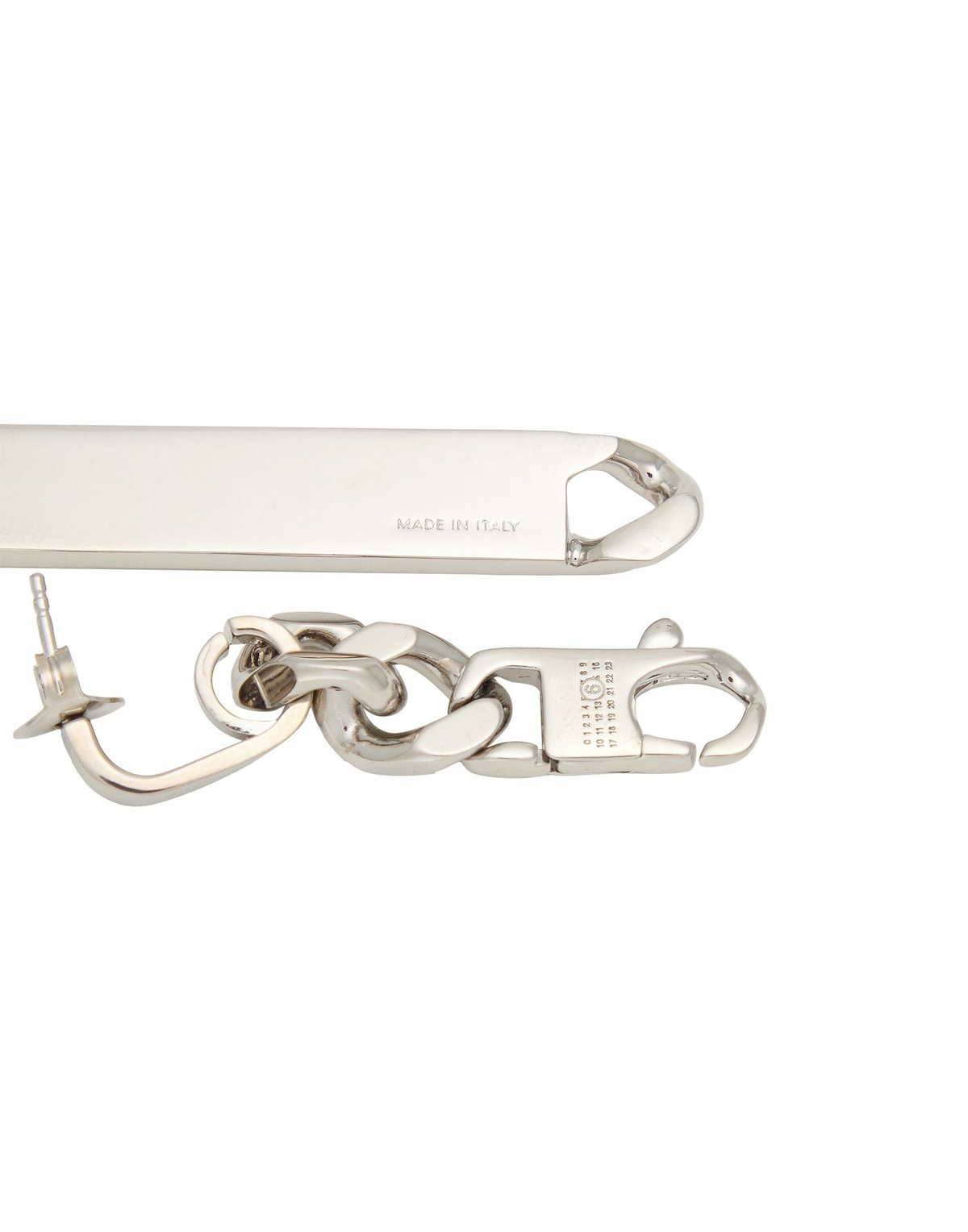 Mm6 Maison Margiela Womens Earrings in Silver