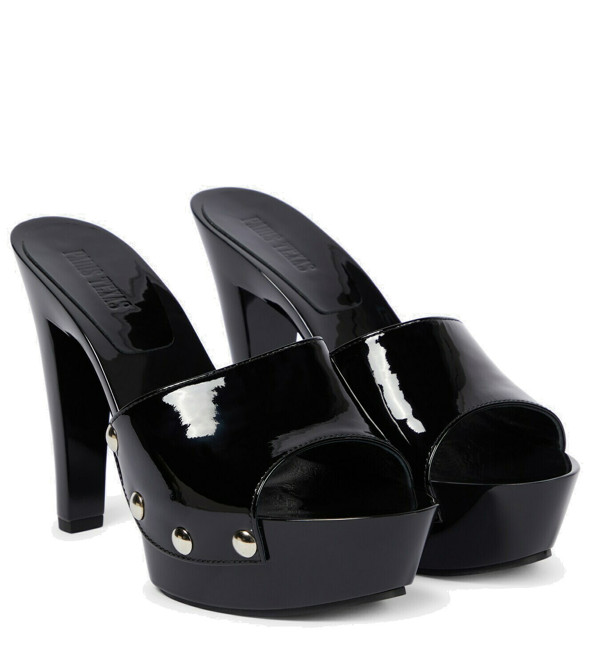 Paris Texas Consuelo patent leather mules Paris Texas