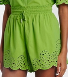 Simkhai Amelie broderie anglaise shorts