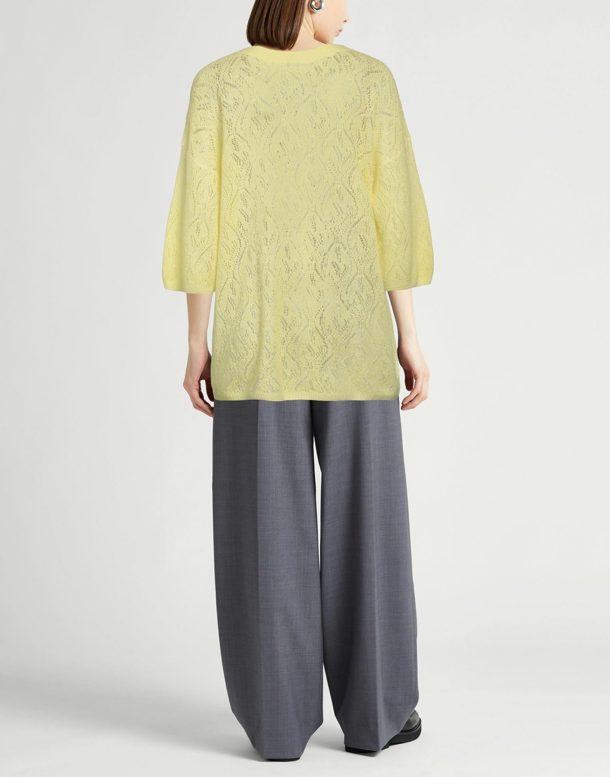 Malo Womens Sweater in Yellow