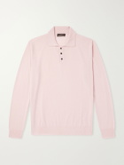 Slowear - Zanone Cashmere-Blend Polo Sweater - Pink
