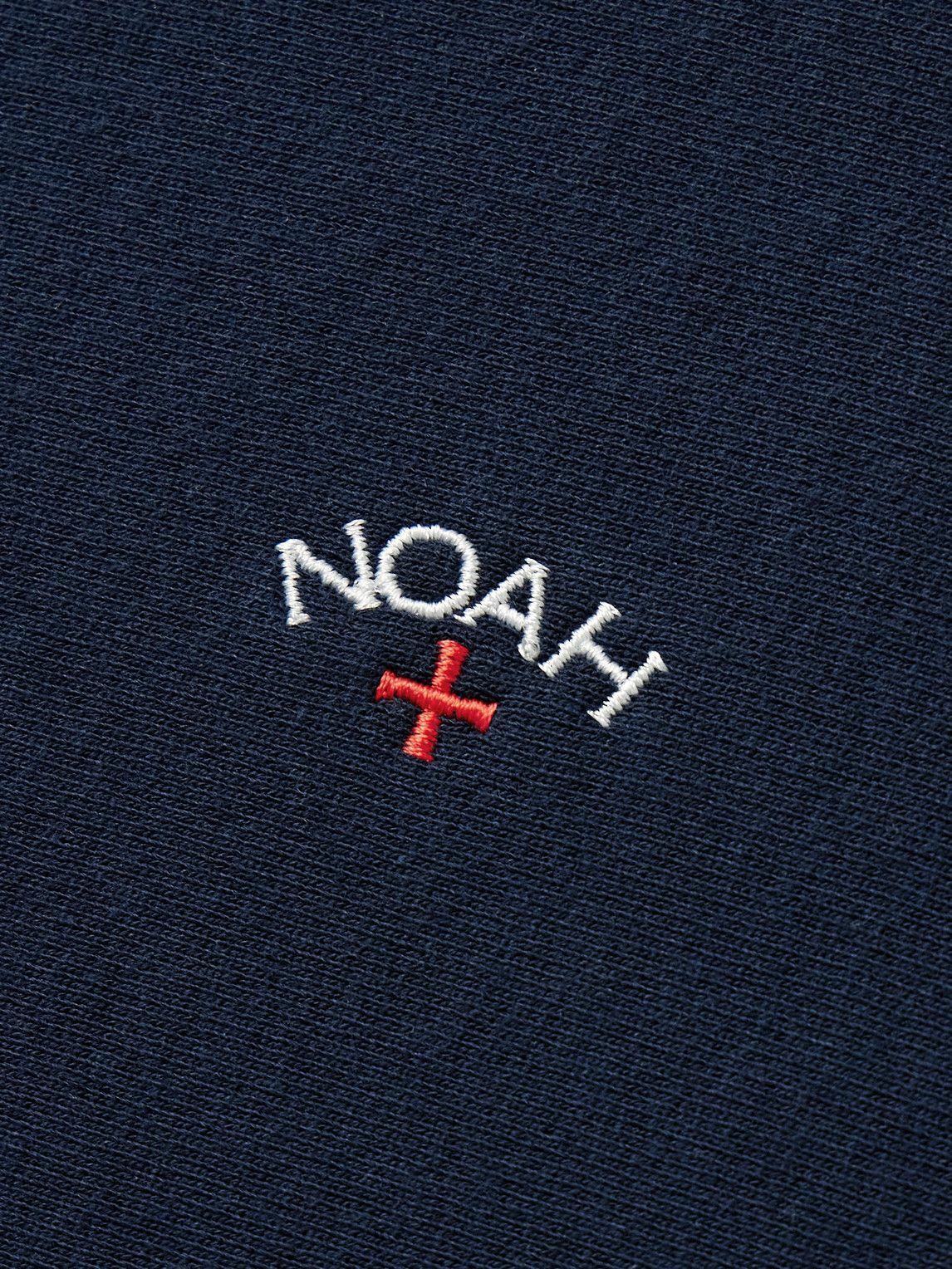 Noah - Logo-Embroidered Cotton-Jersey Sweatshirt - Blue