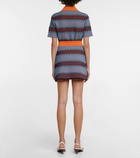 Tod's - Jacquard knit miniskirt