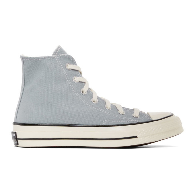 Photo: Converse Grey Seasonal Color Chuck 70 High Sneakers