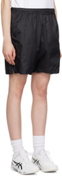 Palmes Black Middle Shorts