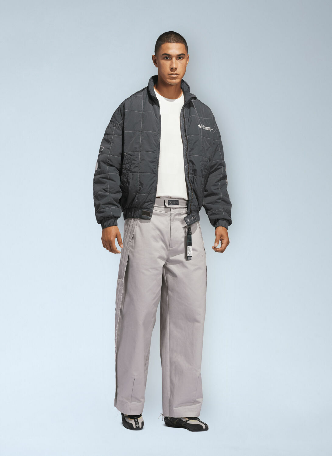 adidas Logo Motif Bomber Jacket