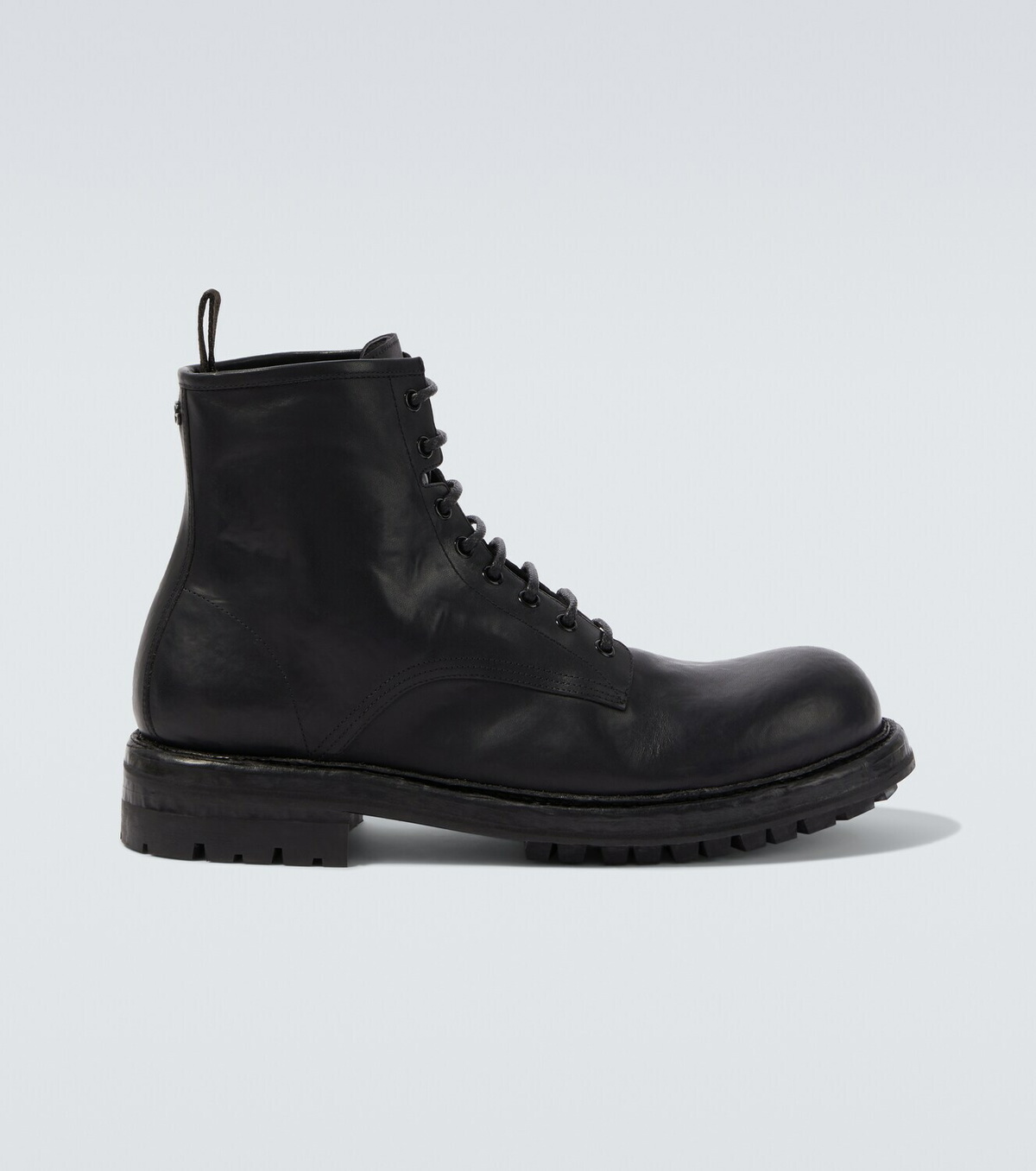 Dolce&Gabbana Leather lace-up boots