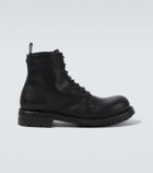 Dolce&Gabbana Leather lace-up boots