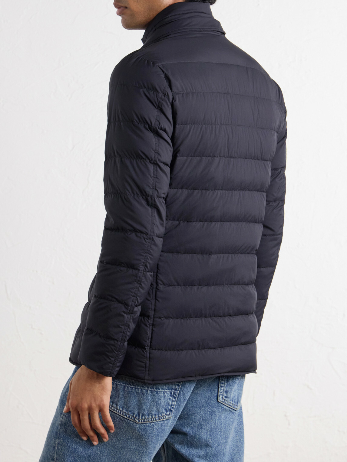 Herno - La Giacca Layered Padded Shell Jacket - Black