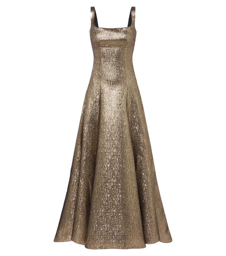 Photo: Roland Mouret Lamé jacquard gown