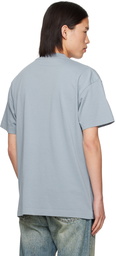 Palm Angels Gray Printed T-Shirt