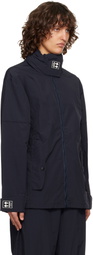 Off-White Navy Active Double Arrow Jacket