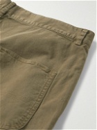Nili Lotan - Carpenter Straight-Leg Stretch-Cotton Twill Trousers - Green